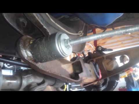 Axle Pivot Bushing Removal