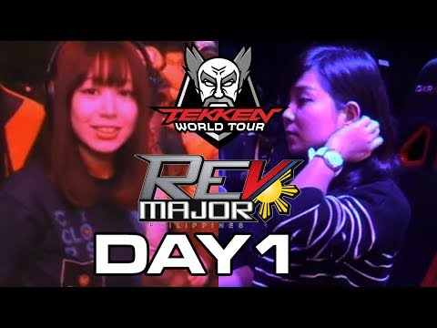 TEKKEN 7 REV MAJOR 2017 DAY 1 (TIMESTAMP) Tanukana Knee Saint Nobi AK Doujin