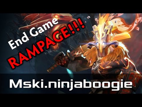 [Juggernaut Arcana Origins Style] Mski.ninjaboogie - Juggernaut, Mid Lane (Mar 18, 2017) | Dota 2