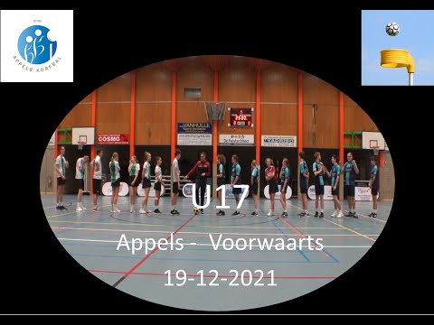 Korfbal  U17 Appels - Voorwaarts 19-12-2021 movie