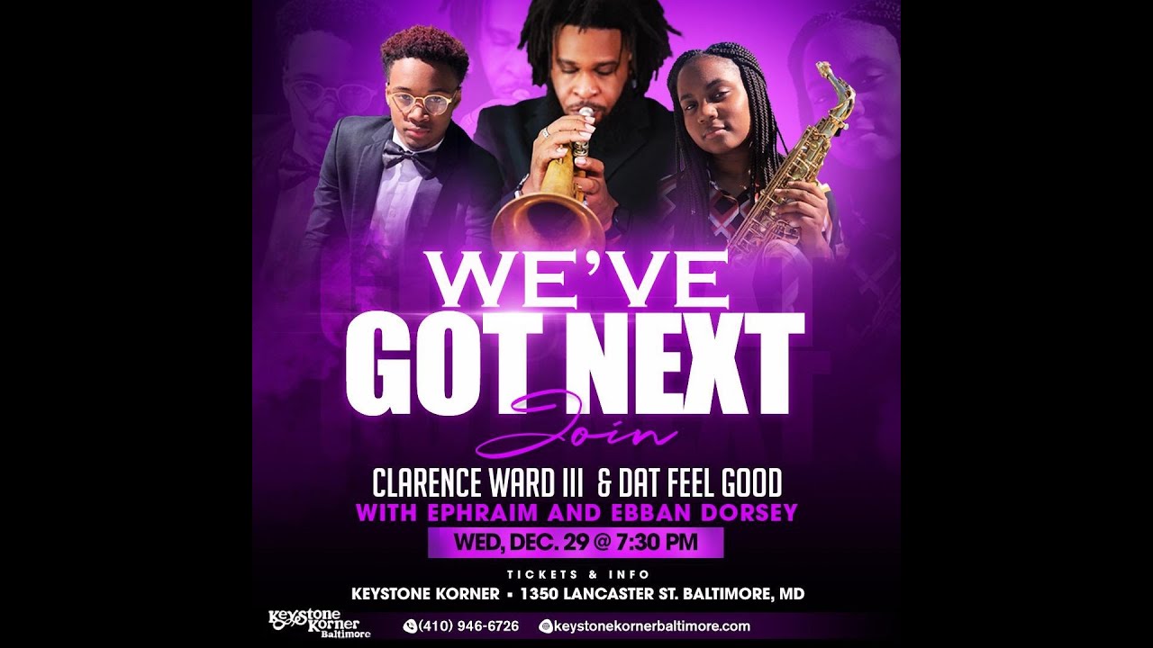 Promotional video thumbnail 1 for Clarence Ward III & Dat Feel Good