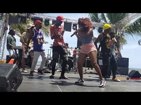 Nadia Mukami Live performance at Sarova Whitesands Mombasa