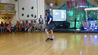 Tip Pon It Line Dance by Shane McKeever Demo @Eurodance 2018