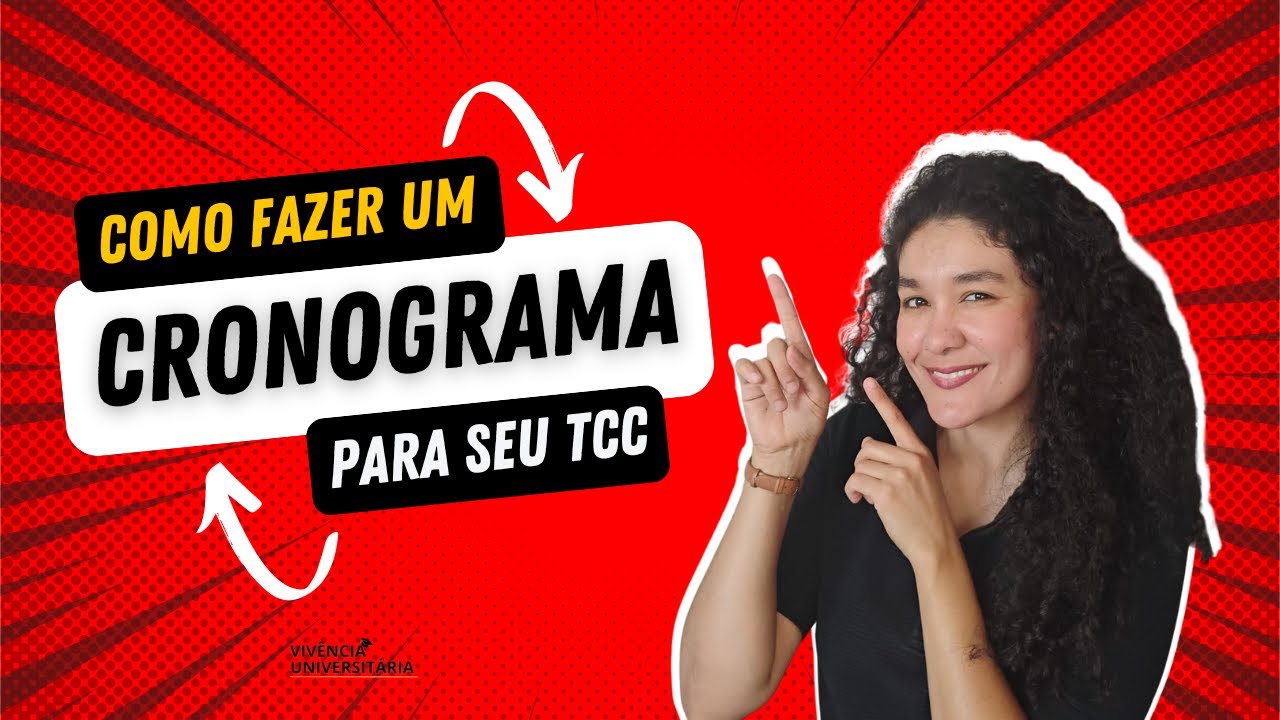 Como fazer um cronograma para seu TCC!