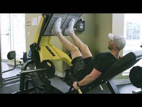 Plate Loaded Leg Press