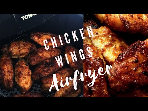 Airfryer Chicken Wings/Power Air Fryer Recipes/Crispy Air fried Chicken Wings
