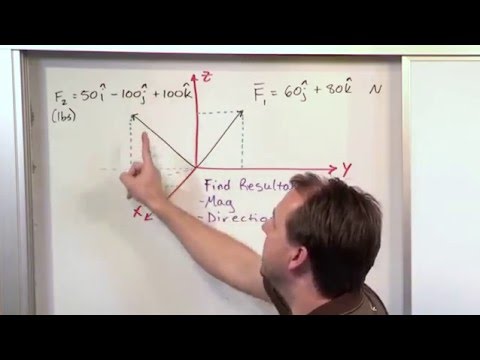 Lesson 19 - Adding 3D Forces, Part 1 (Engineering Mechanics Statics)