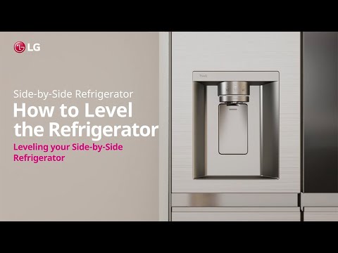 LG Refrigerator : How to Level the Refrigerator | LG