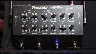 Video thumbnail for RANDALL RG13 - It's a PEDAL, AMP & DI : 3P3D2013-DAY 30~ 30 Pedals 30 Days Demo & Review by The Tone King