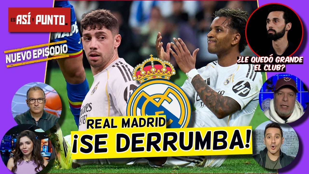REAL MADRID sin ALMA, sin PASIÓN se va directo al NADAPLETE | Es Así y Punto