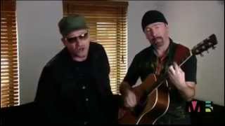 BONO & EDGE - U2 '' HAPPY BIRTHDAY '' TO NELSON MANDELA 27/06/2008