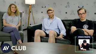 Jo Firestone, Joe Pera, and Conner O’Malley try to create Hollywood blockbusters from stock photos video
