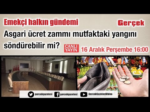 Asgari ücret zammı mutfaktaki yangını söndürebilir mi?
