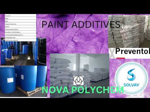 Water Based Paint Additives