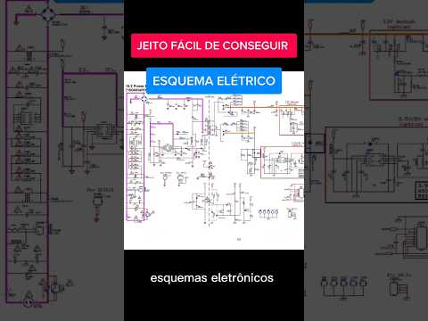 Dica top para facilitar a busca por esquema eletrico #aprendaeletrônica #eletrica #eletronica