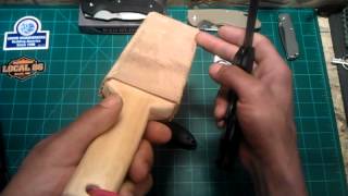 New Prototype Strop recurve,karambit,and serrated blade issues addressed