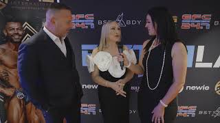 FMG International Sydney 2025 athletes meeting interview with Ari and Pauline