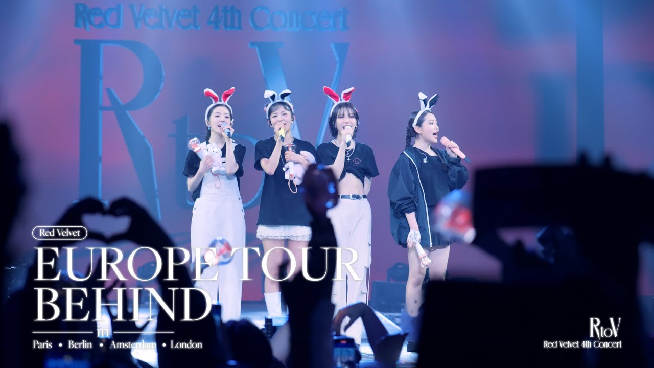 Miniature de la vidéo Today our dreams come true⭐️ | R to V Europe Tour Behind du film Red Velvet 4th Concert : R to V