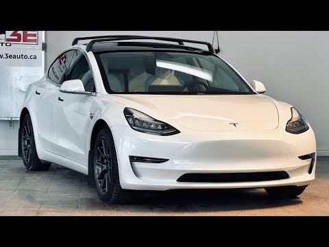 2019 Tesla Model 3 in White for sale at 3E Auto Sales in Mount Pearl, NL