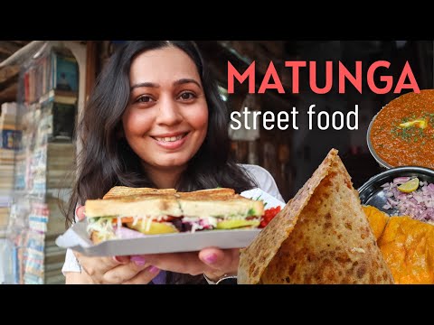 Exploring MATUNGA street food  restaurants | Mumbai Food Vlog