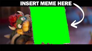 Green Screen Your Own Mario Galaxy Movie TRASH Meme