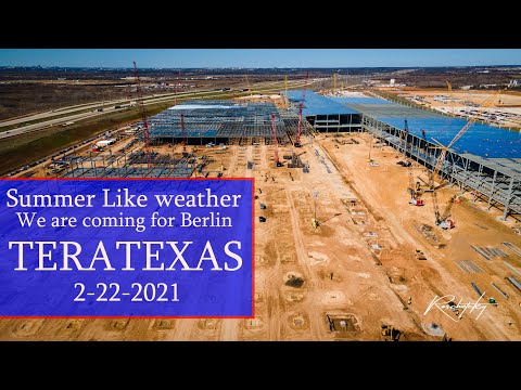 Tesla Giga Texa TeraTexas GigaPostCards Summer Like Weather Back at it Boardshorts Cybertruck Plant