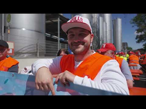 Die Gewerkschaft NGG im Kampf für faire Löhne! Milchstreik 2024  Zentralstreik Meggle GmbH & Co. KG!