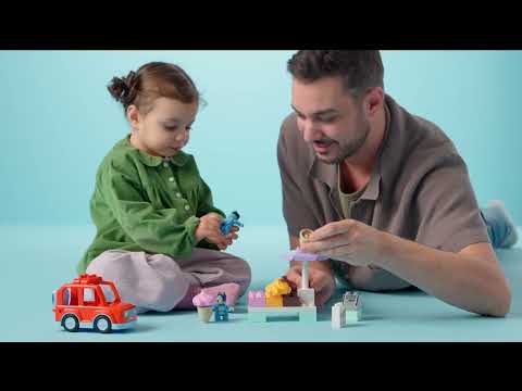 LEGO Duplo Ice Cream Trip With Bluey Construction Set 10458