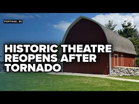 Historic theatre reopens two years after Michigan tornado