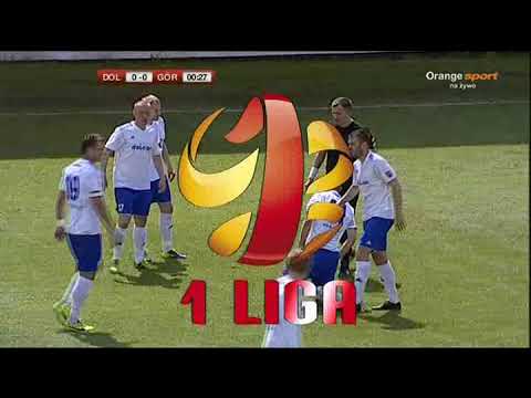 Dolcan Ząbki vs Górnik Łęczna  04 05 2014  1 POŁOWA  (1 Liga 2013/2014)