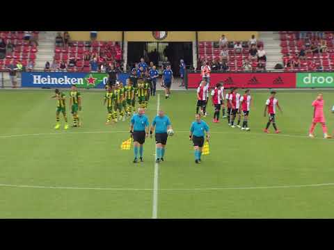 Feyenoord O21 speelt ondanks goal Bannis gelijk tegen ADO O21