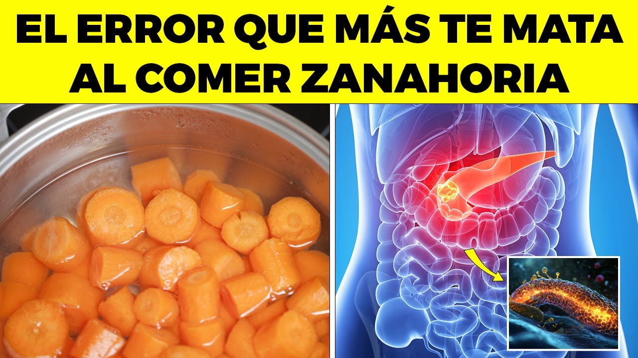7 errores que JAMÁS DEBES HACER al comer ZANAHORIA