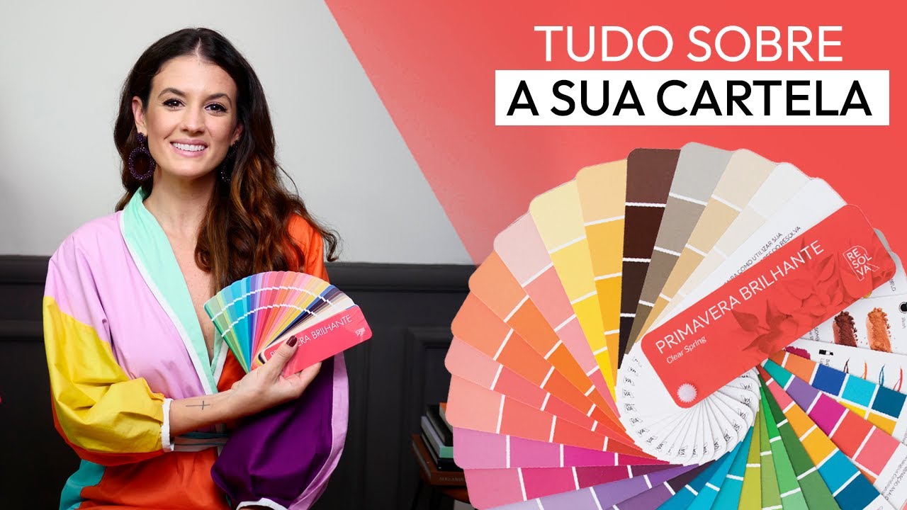 Aprenda TUDO sobre a Cartela Primavera Brilhante: Combinações, make, acessório, tons de cabelo, etc!
