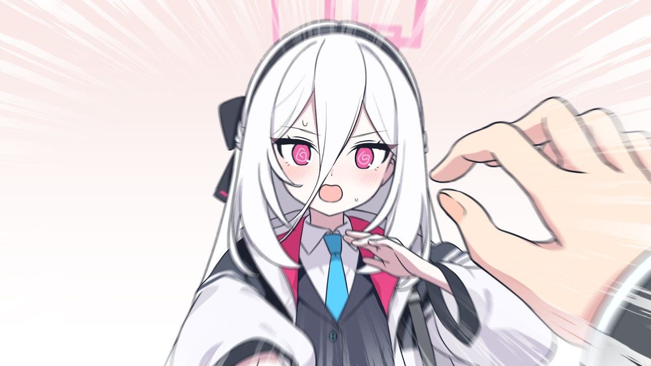 【ブルアカ】ケイちゃんなでなでアニメ【天童ケイ】