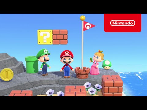 Animal Crossing: New Horizons x Super Mario Collaboration Items (Nintendo Switch)