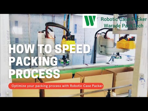 High Speed Robotic Case Packer