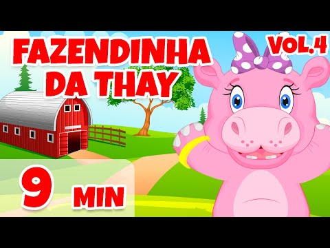 Fazendinha da Thay [clipe infantil] Vol. 4 - Giramille 9 min | Desenho Animado Musical