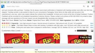 Scraping data from picclick.com using WebHarvy