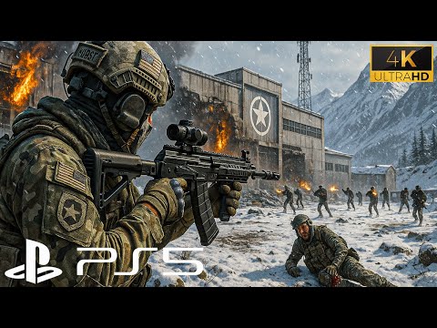 Federation Terror Facility Shootout | Ultra Immersive Graphics Gameplay [4K60FP] Call of Duty