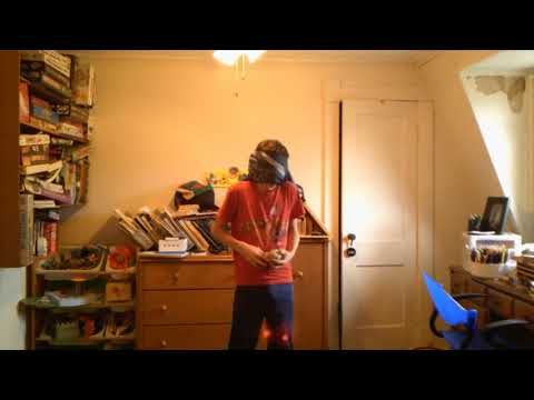 6 Ball Blind Juggling World Record-8 Catches