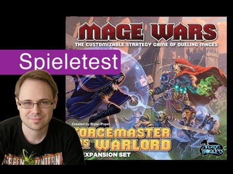 Mage Wars: Forcemaster vs. Warlord Expansion (Spiel) / Anleitung & Rezension / SpieLama