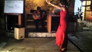 Alfonso "El Malagueno" Flamenco Show Tulum 2012. Alegrias