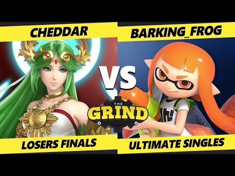 The Grind 118 Losers Finals - Cheddar (Palutena) Vs. Barking_Frog (Inkling, Joker) Smash Ultimate -