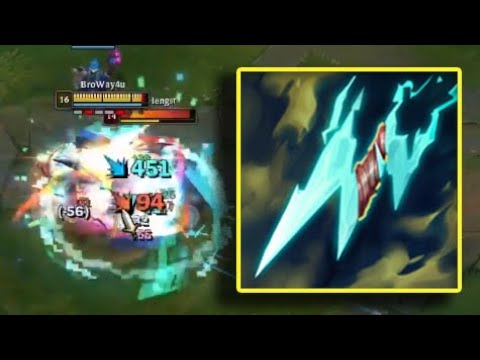 When Corki builds Statikk Shiv