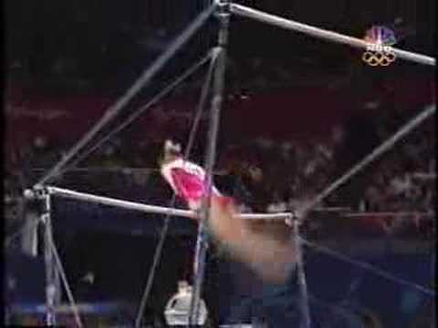 Ling Jie - 2000 Olympics Team Prelims - Uneven Bars