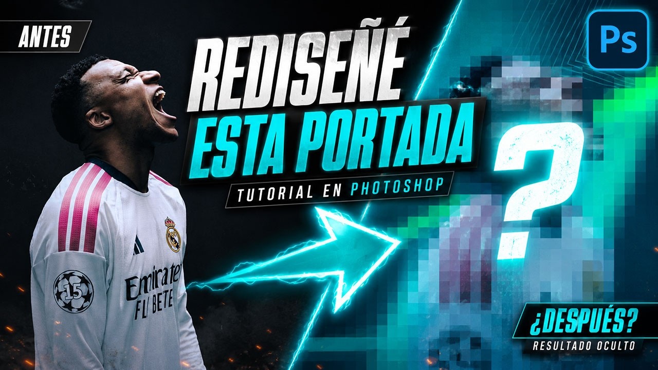⚽️🔥 Así Rediseñé la Portada de FC 27 en Photoshop
