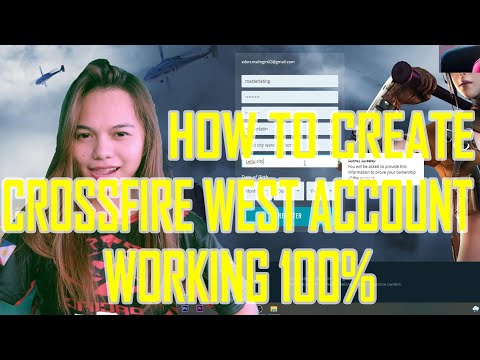 CROSSFIRE: How to create CROSSFIRE WEST/NA ACCOUNT