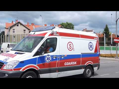Karetki alarmowo w Gdańsku. 100 uprzywilejowanych przejazdów karetek. Gdańsk na sygnale mix