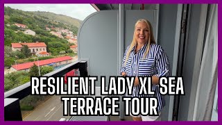 Virgin Voyages Resilient Lady XL Sea Terrace. Cabin 9330Z