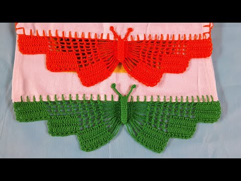 BICO DE BORBOLETA 🦋 DE CROCHÊ PASSO A PASSO (FÁCIL DE FAZER )